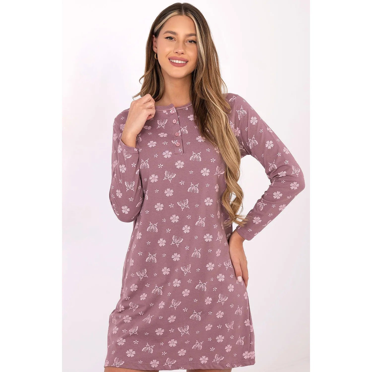 Chemise de nuit model 222198 Forever Pink