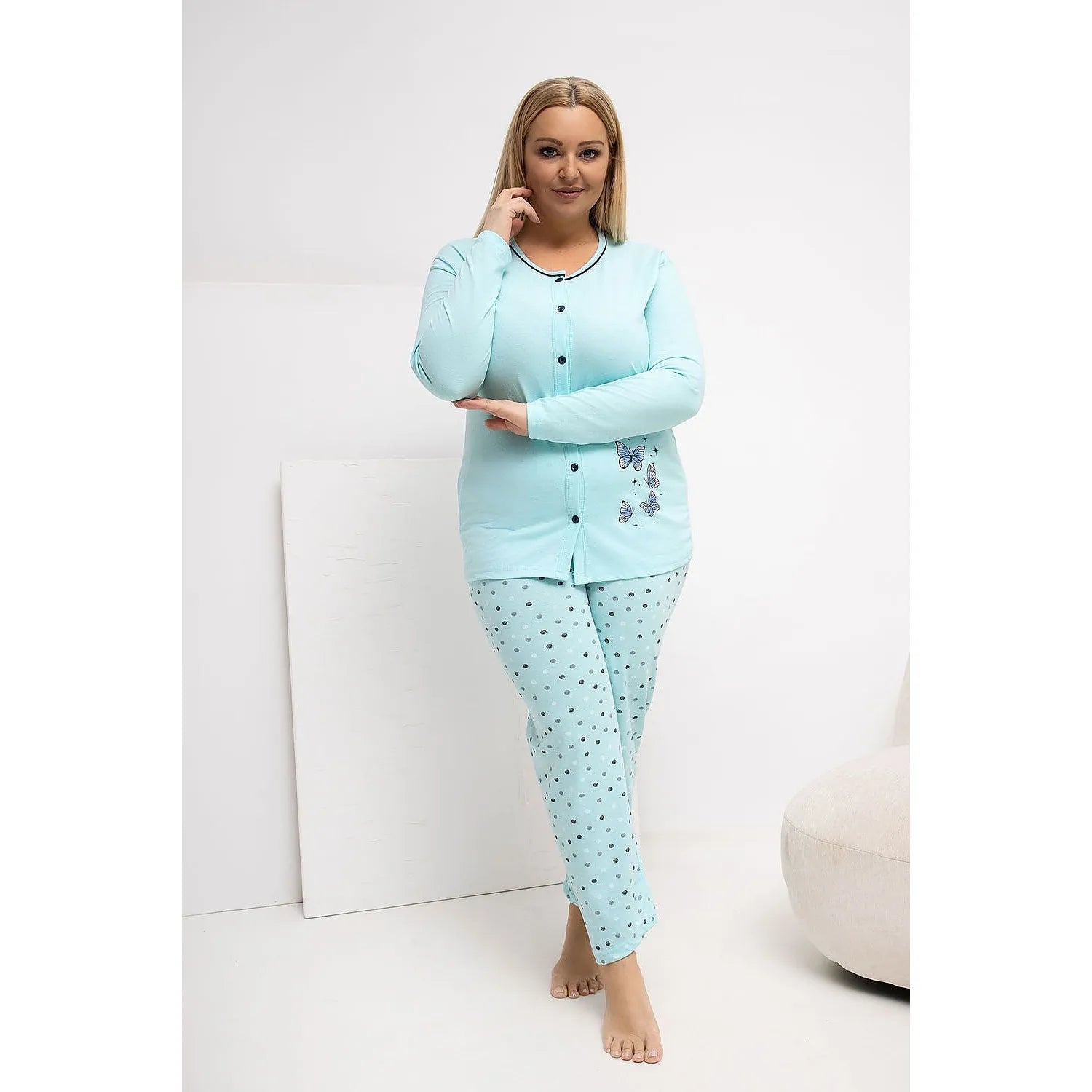Pyjama Taille Plus model 223306 Forever Pink