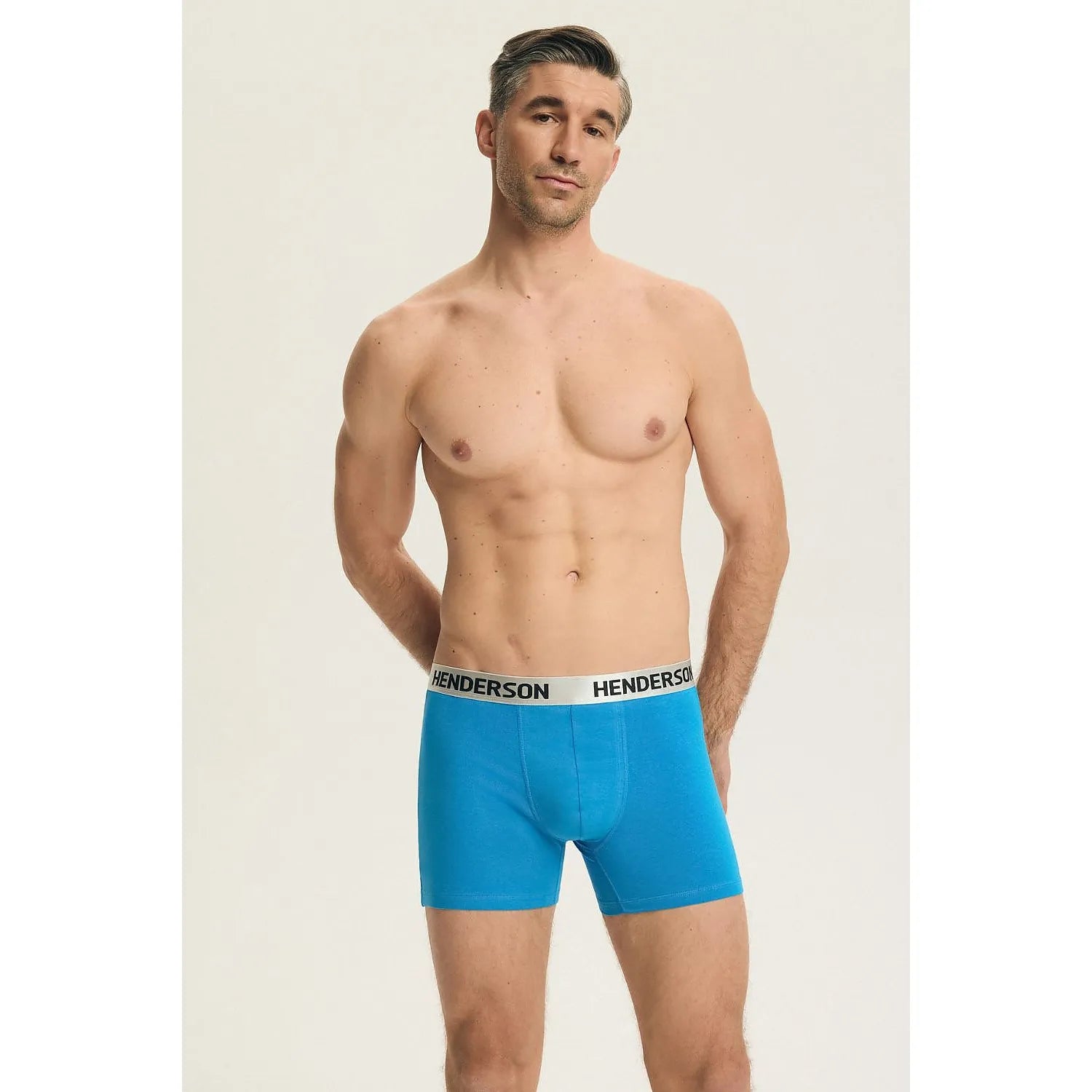 Ensemble deux paires boxers hommes bleu marine confort style moderne