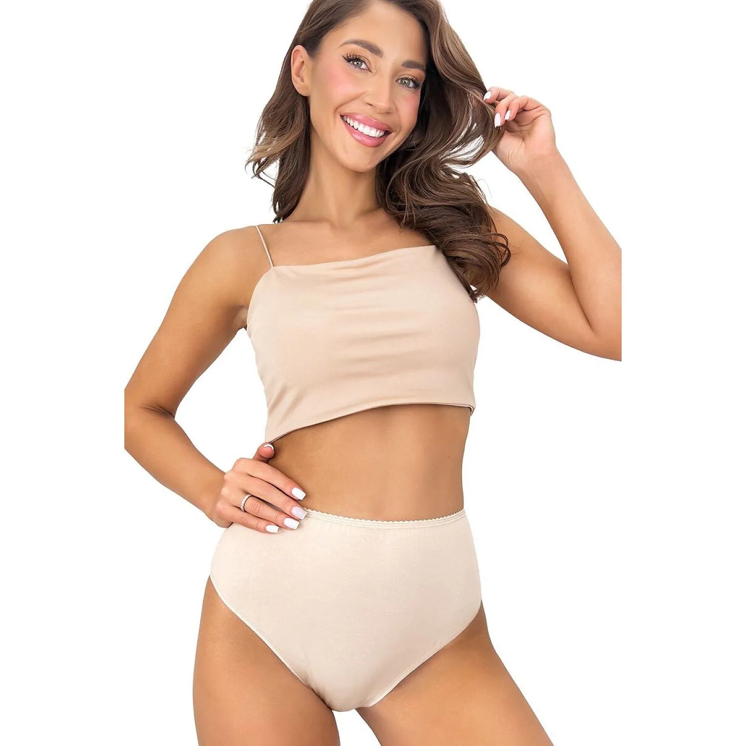 Culottes taille haute coton dentelle confort quotidien femmes élégance intemporelle
