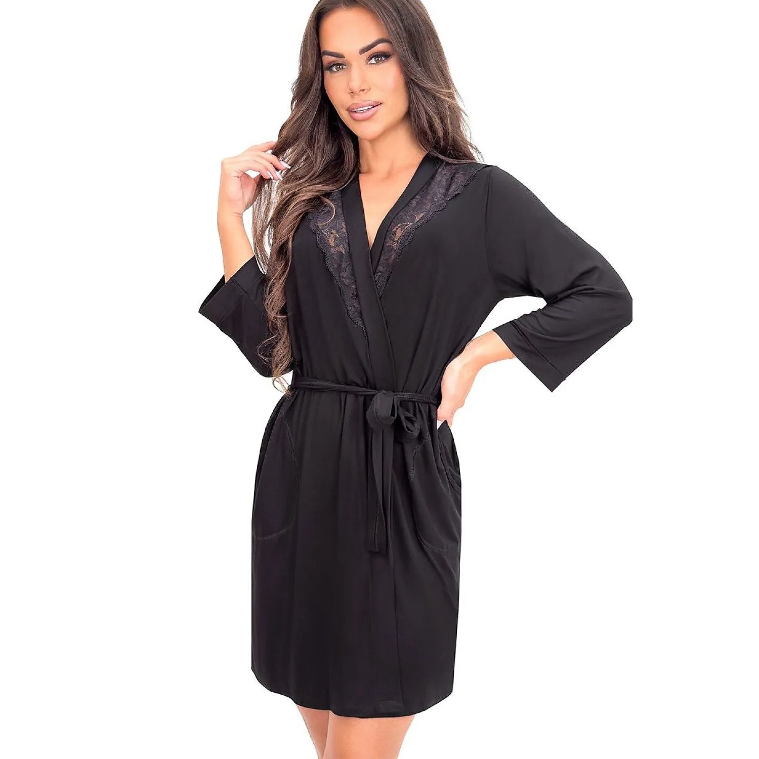 Peignoir court model 228616 Donna