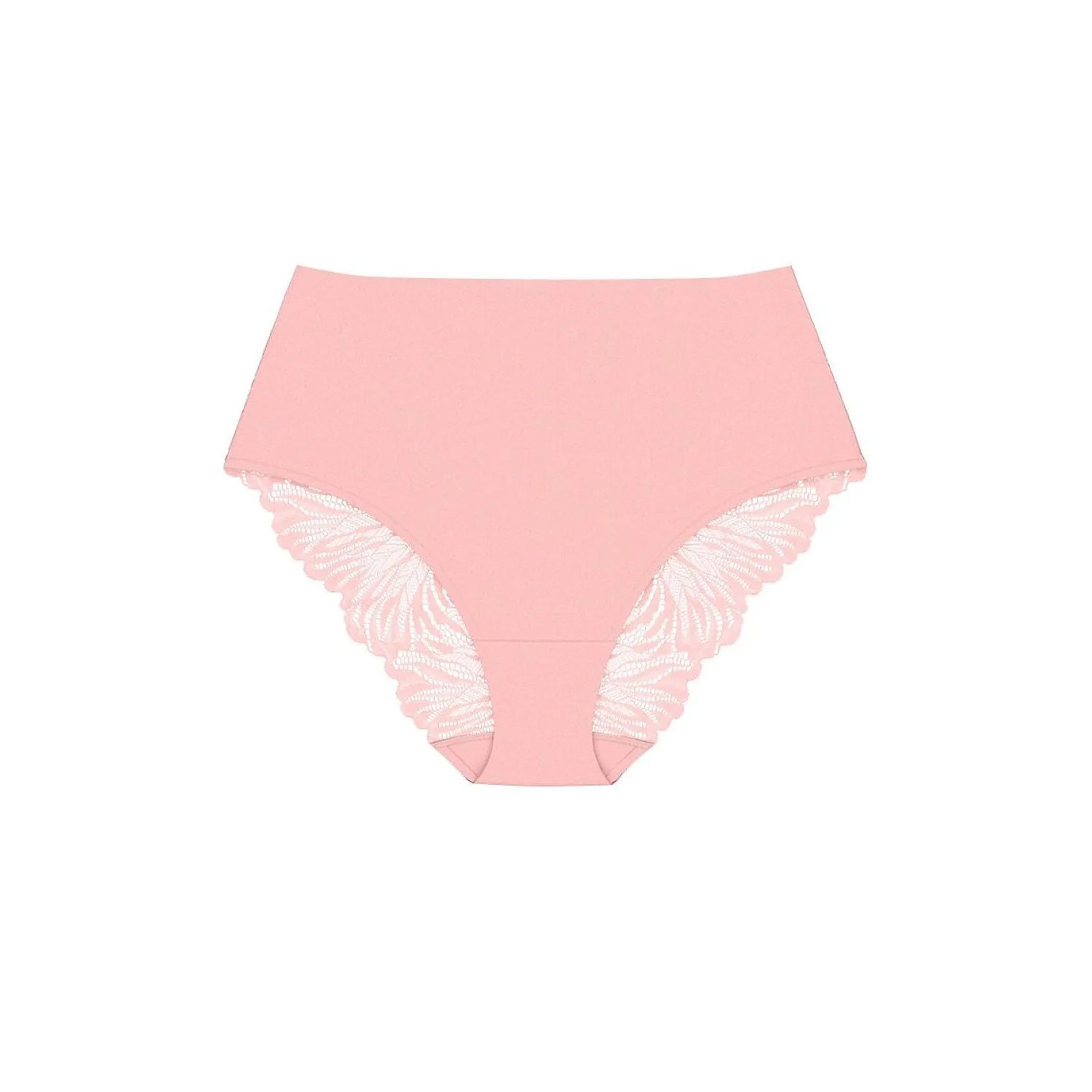Culotte rose Triumph Pretty Micro Maxi, microfibre douce, coupe classique, finition sans couture, détails profilés.