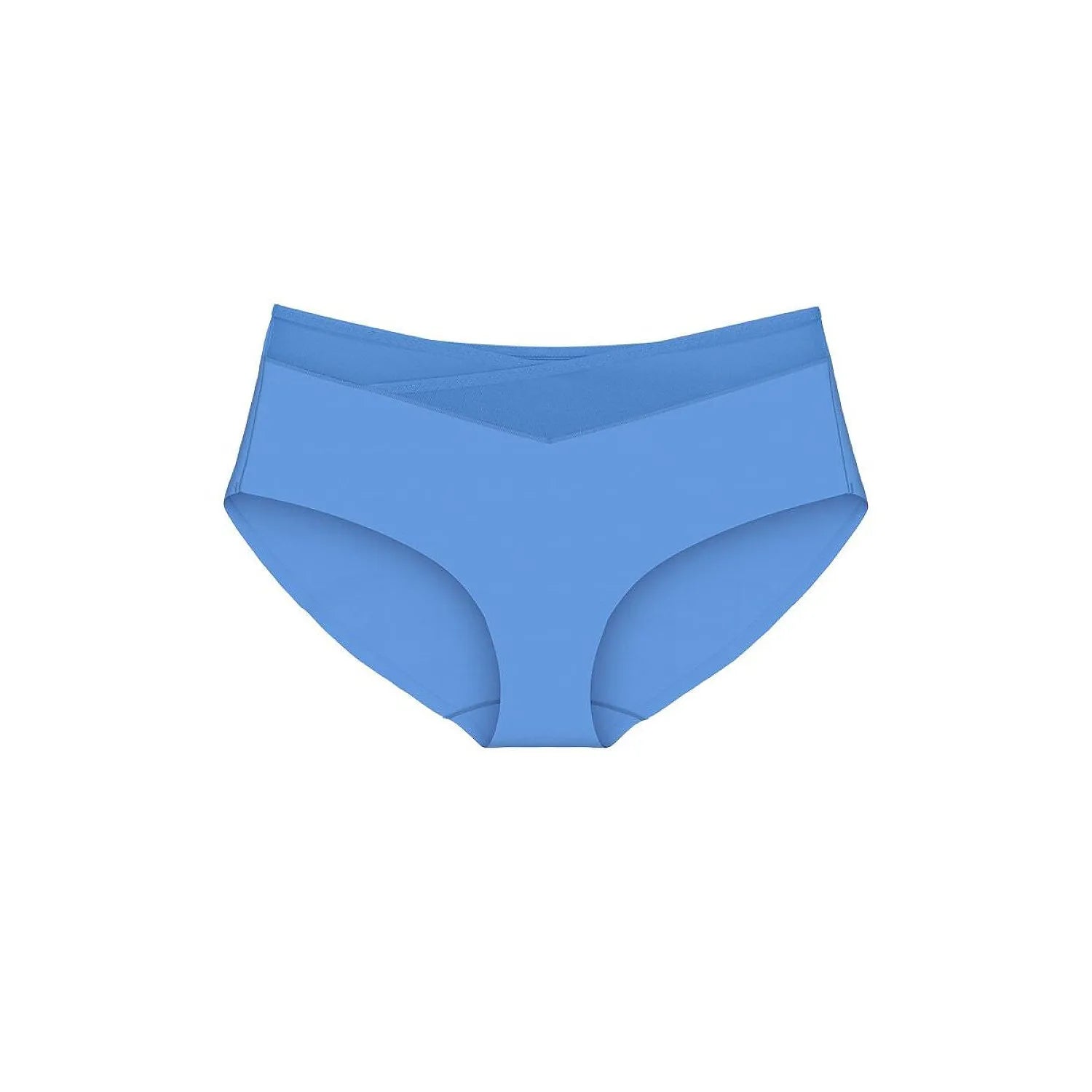 Culottes maxi bleues Triumph True Shape Sensation, taille haute, effet amincissant, tissu LYCRA BEAUTY, finition lisse.
