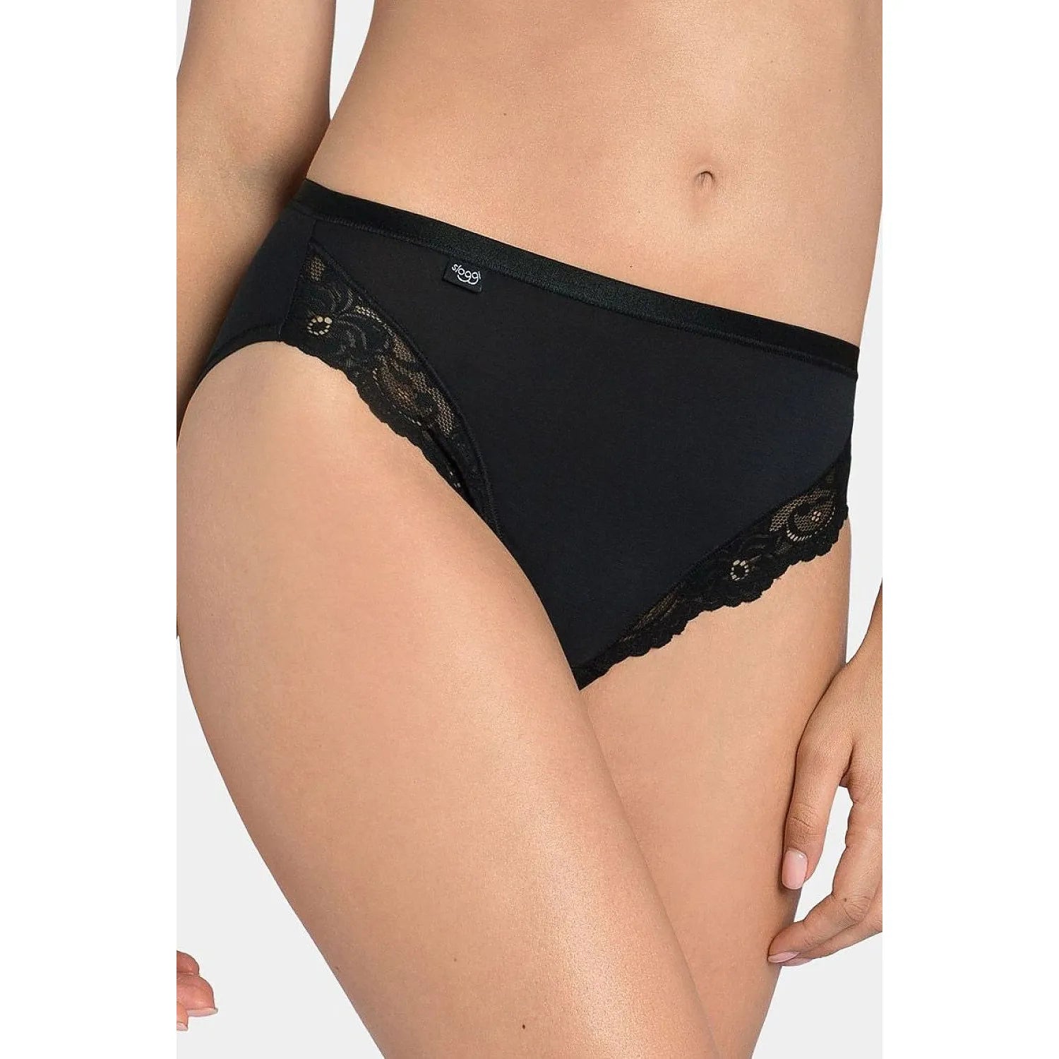 Culottes tai Sloggi Romance Tai coton Supima dentelle élastique élégance féminine
