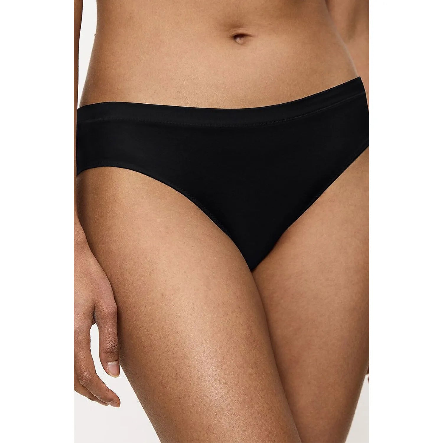 Culotte noire invisible en modal élastique, ajustement parfait, confort respirant pour femmes Triumph.