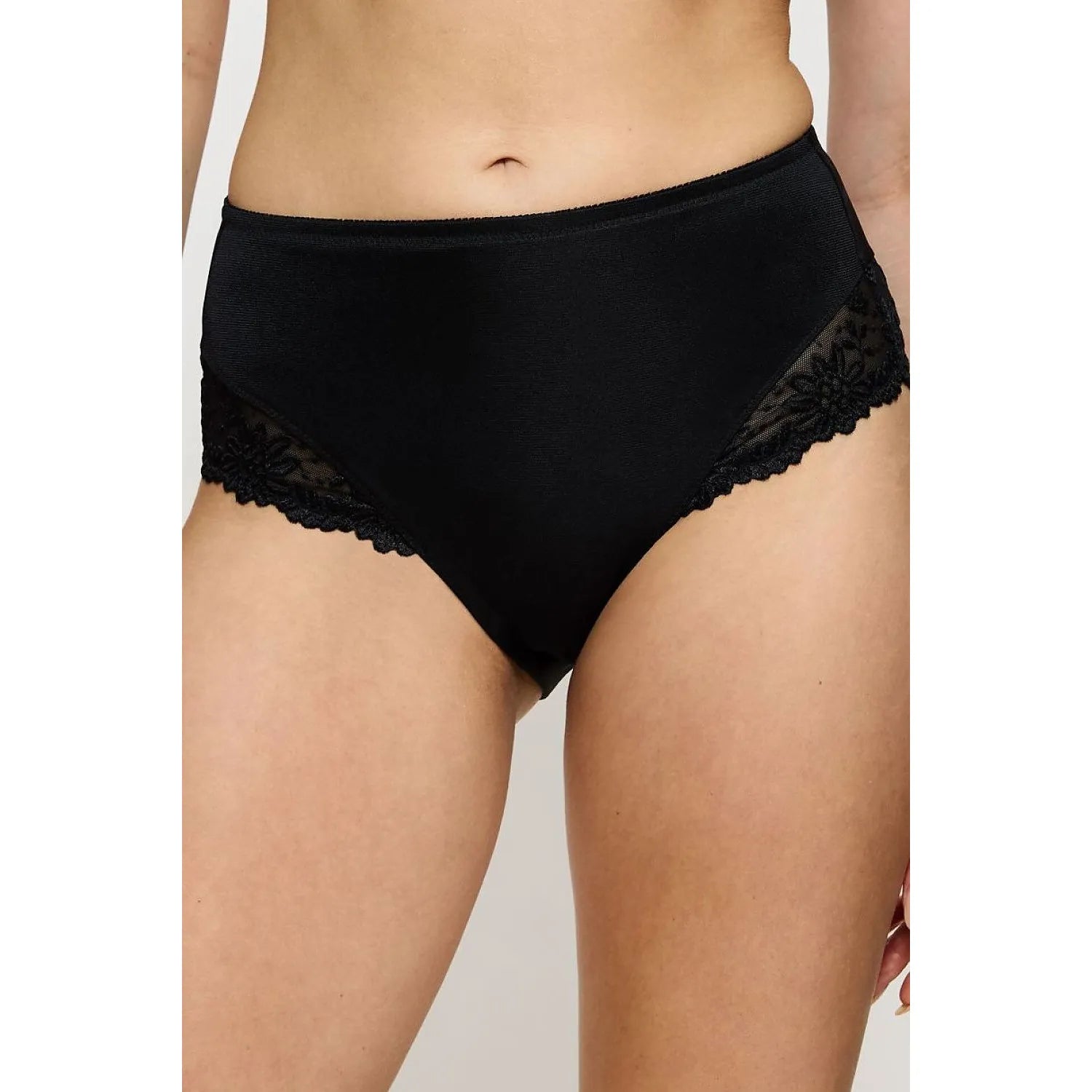 Culottes hautes élégantes dentelle confort femme Ladyform noir 10210671