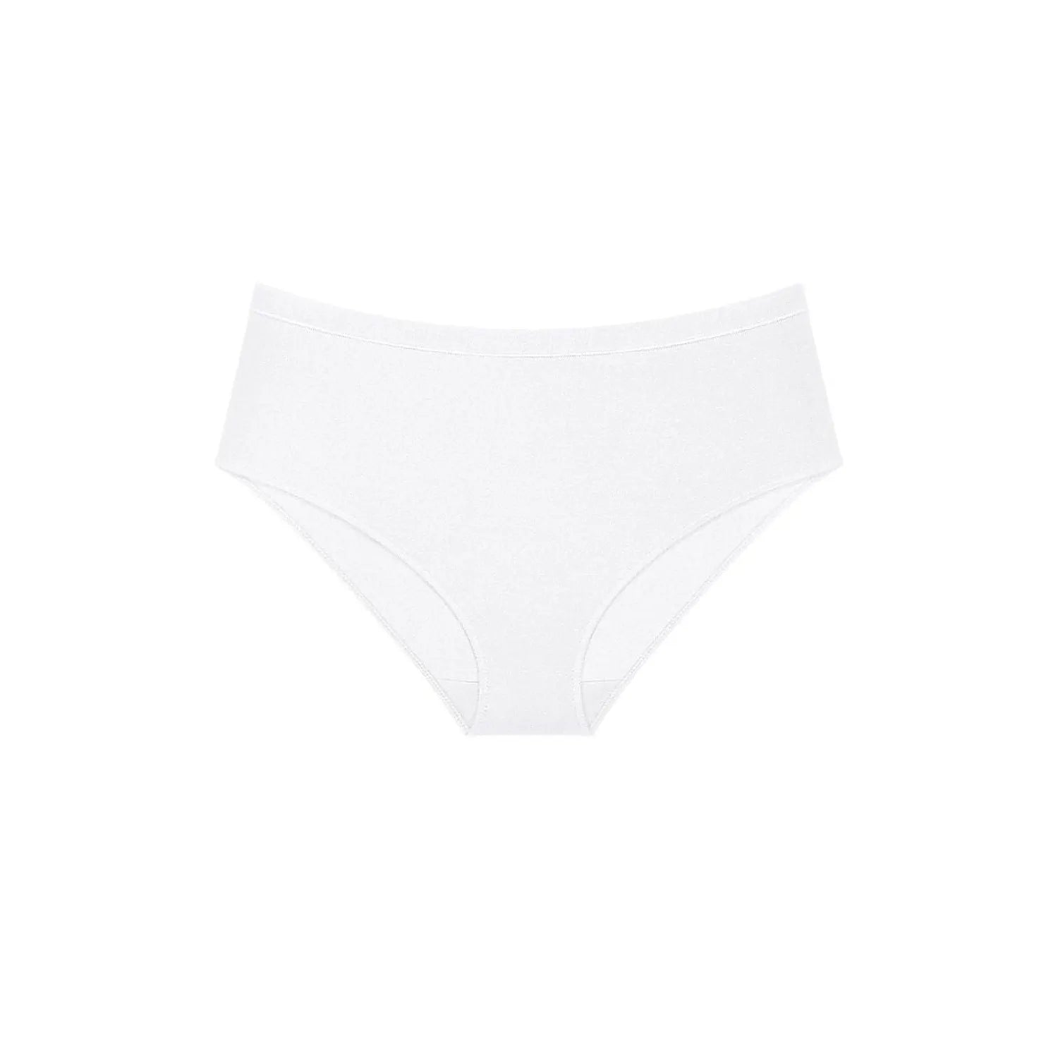 Culotte blanche Triumph modèle 230012, taille haute, en modal doux et respirant, design minimaliste et moderne.