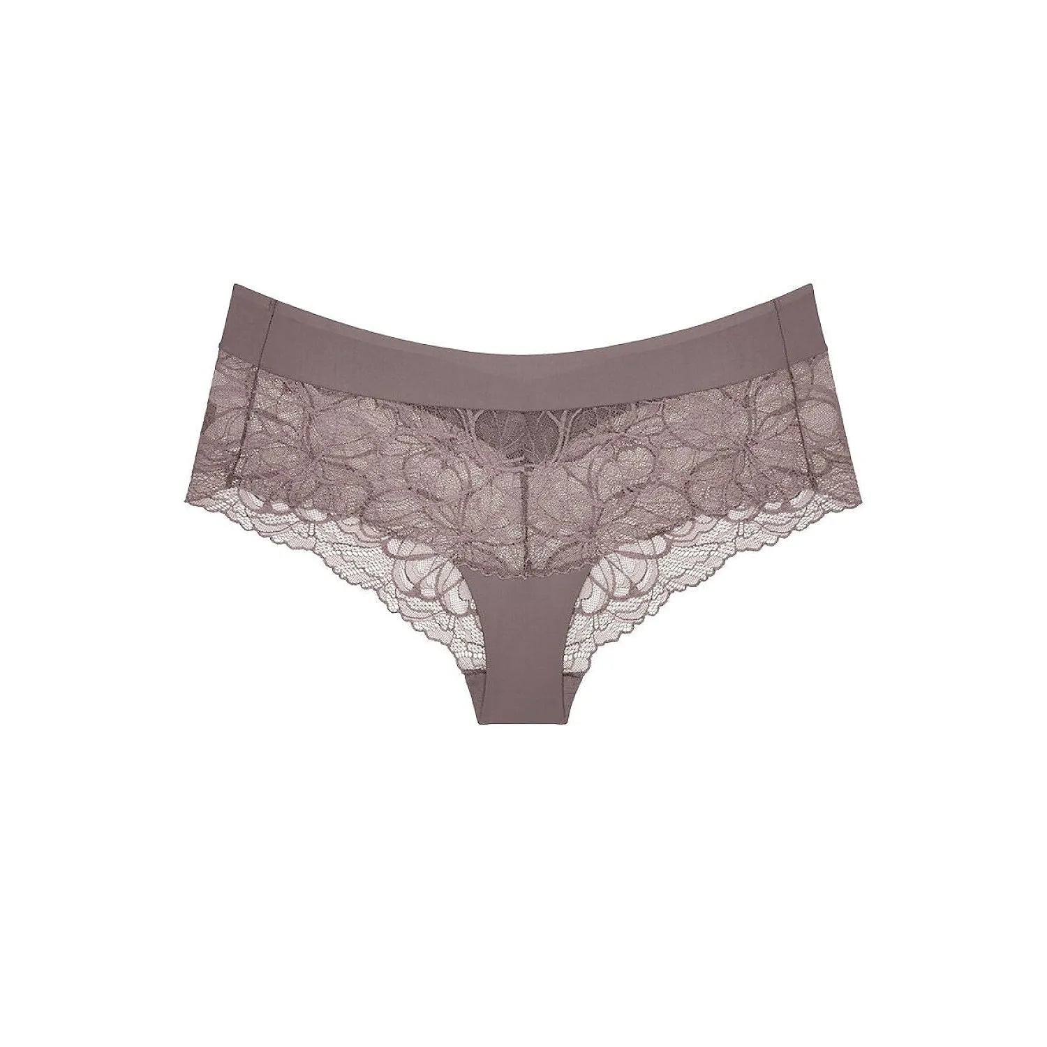 Culottes Triumph pistache, dentelle élégante, taille lisse, design moderne, souligne courbes féminines, confort optimal.