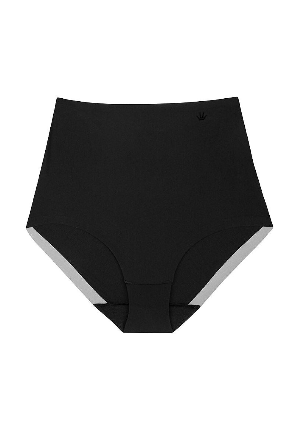 Culotte noire taille haute Triumph 230305, effet lissant, technologie Tummy Control, confort et élégance.