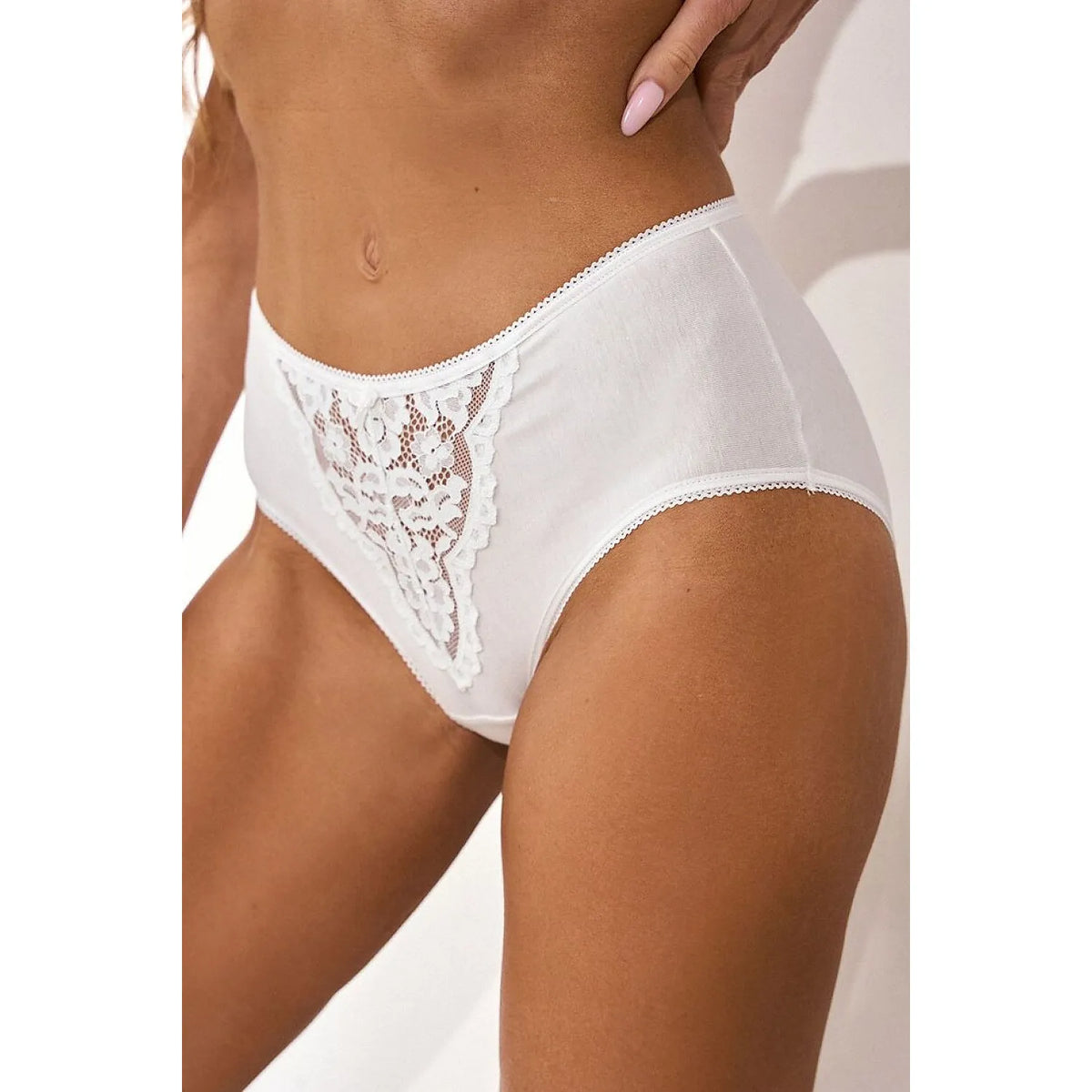 Culottes taille haute dentelle maille transparente confort féminin Pure Promise