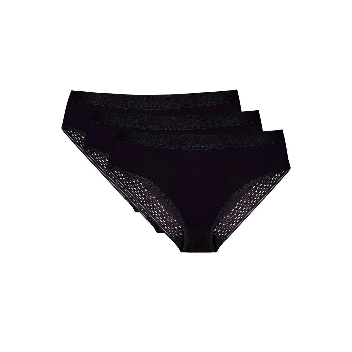 Culottes coton haute qualité inserts ajourés confort invisibilité Gorteks