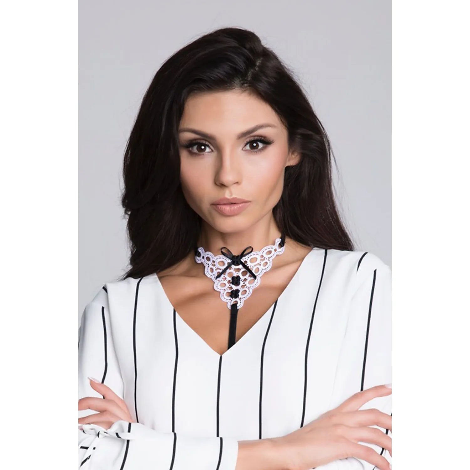 Ramiączko Model Collet White - Julimex