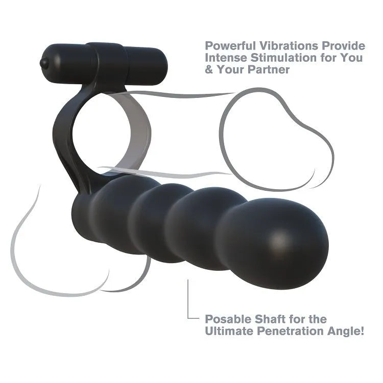 Double Pénétrateur En Silicone Posable