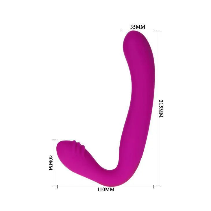 Double Pénétrateur Silicone Rechargeable Pour Couples