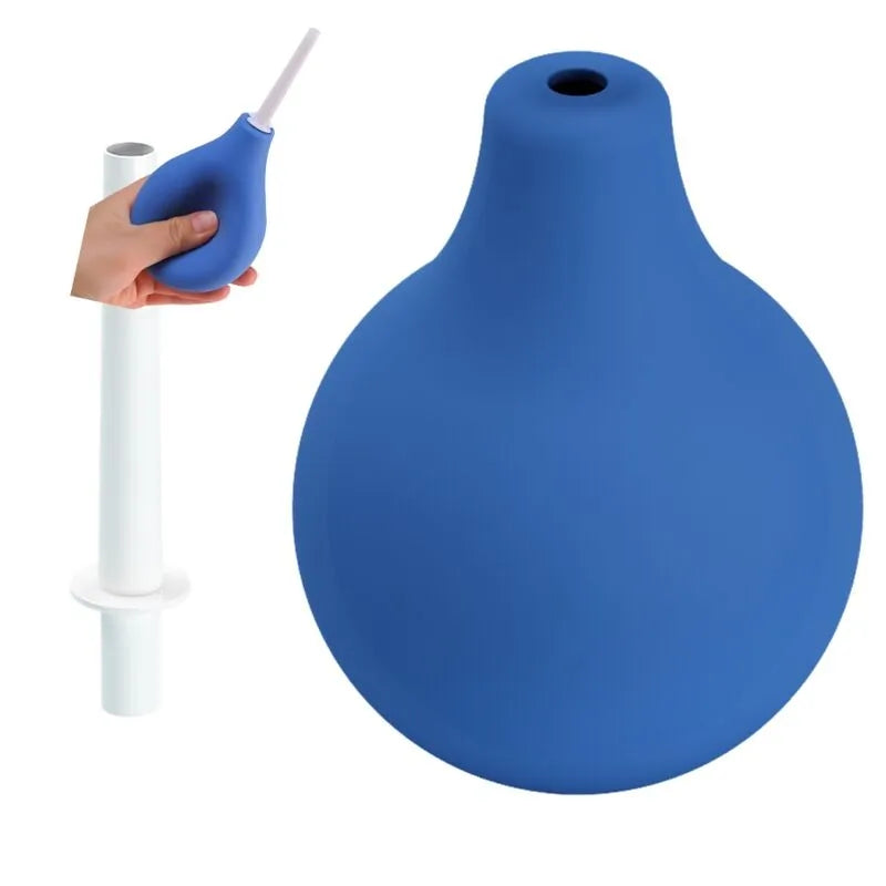 Douche Anale Rechargeable Bleu Caoutchouc