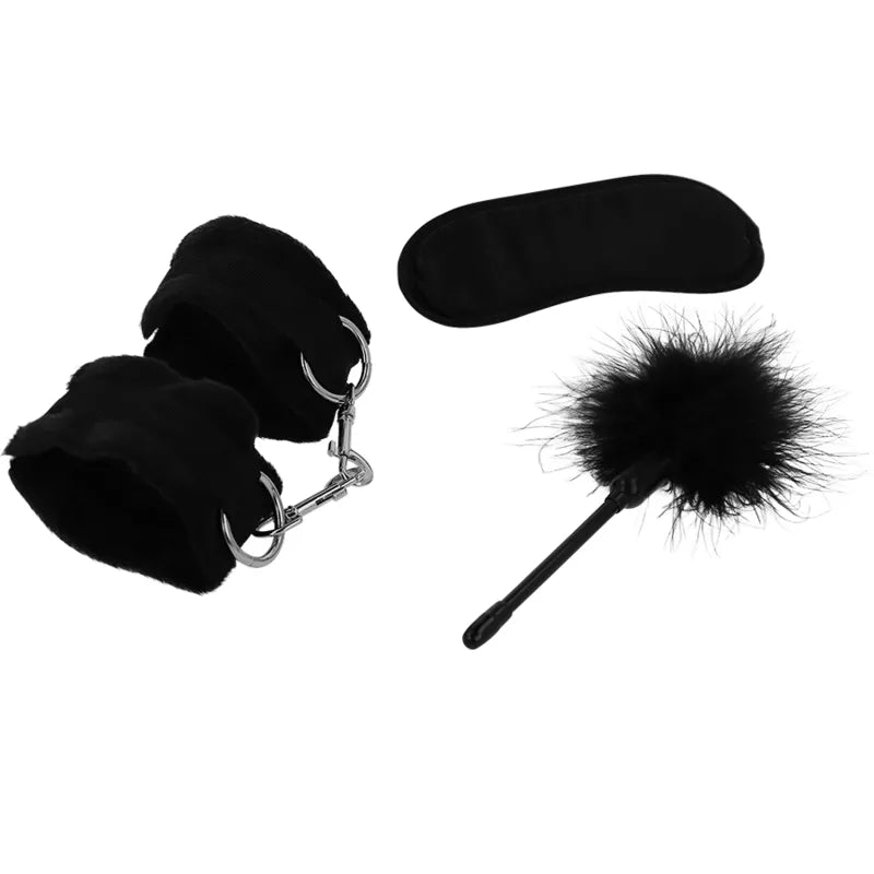 Ensemble Bdsm Cuir Végétalien Intense Fetish