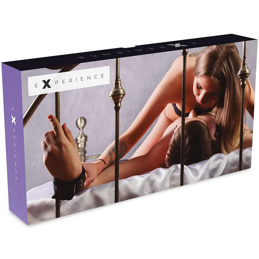 Ensemble Bondage Cuir Synthétique Lilas