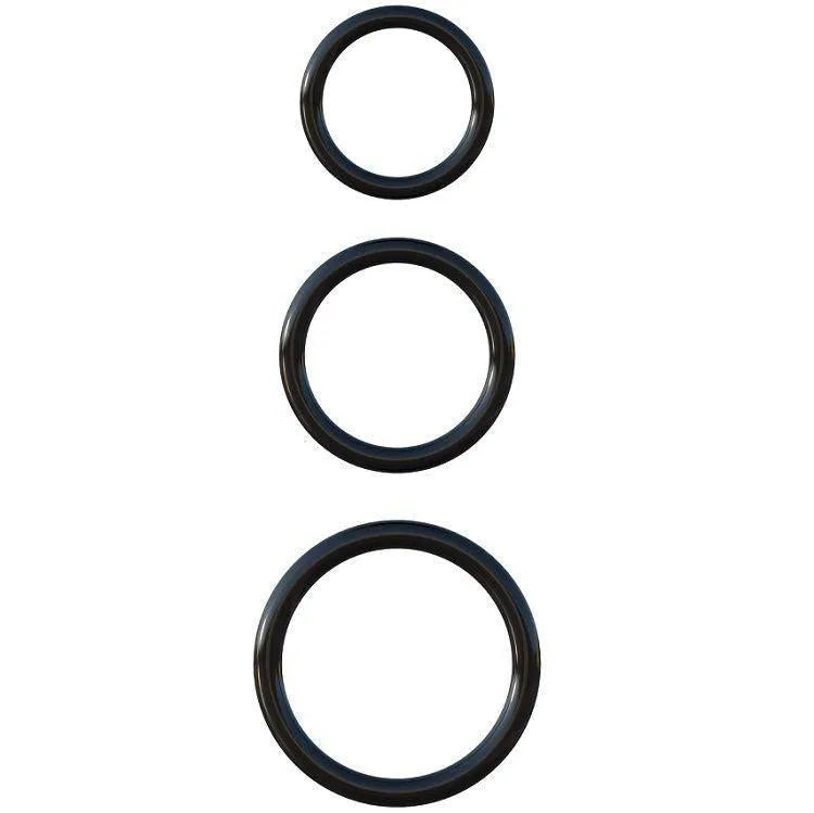 Ensemble D'Anneaux Pénien Silicone Débutant