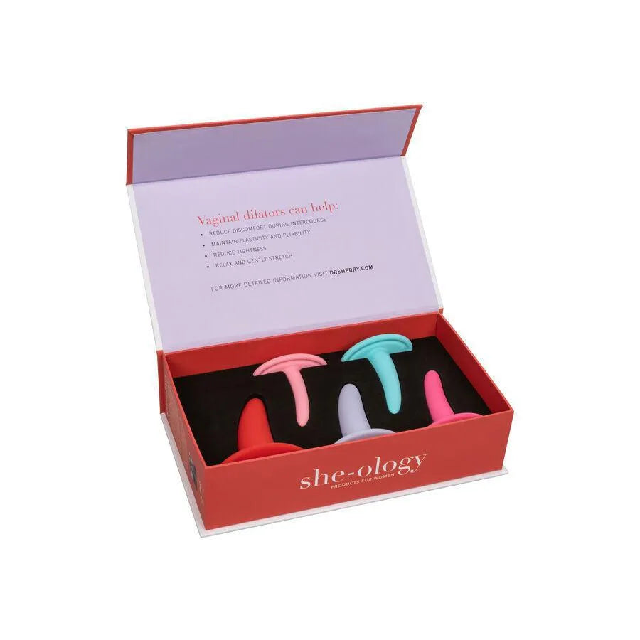Ensemble De Dilatateurs Vaginaux En Silicone Hypoallergénique