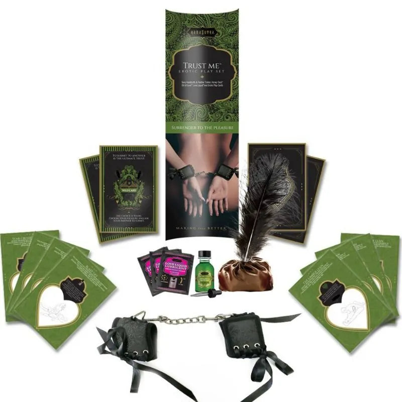 Ensemble De Jeu Érotique Avec Menottes Brocart