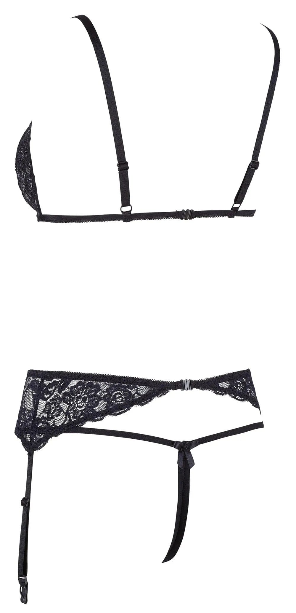 Ensemble Lingerie Dentelle Noire Cottelli