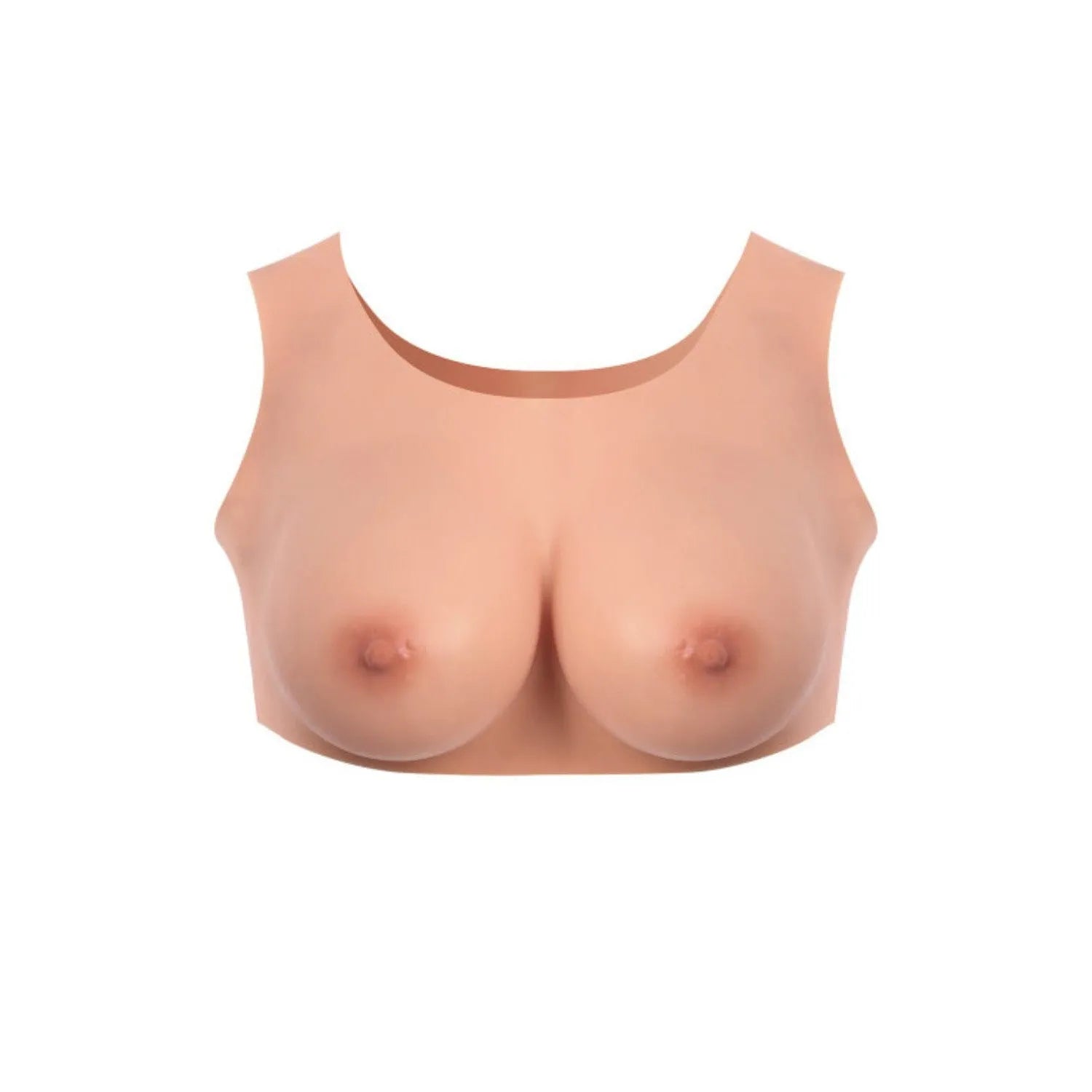 Fausse Poitrine Silicone Réaliste Hypoallergénique Extensible