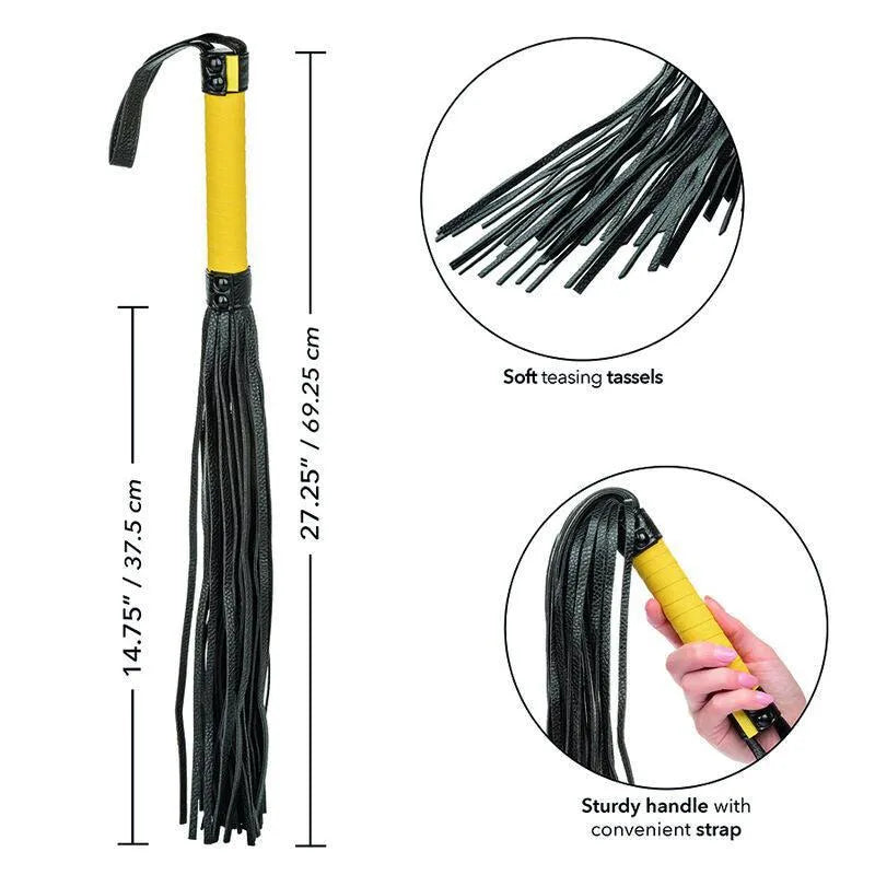 Fouet Bdsm Cuir Végétalien Pour Couples