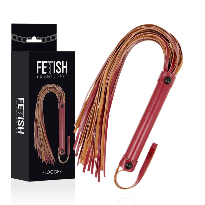 Fouet Bdsm Cuir Vegan Haute Qualité