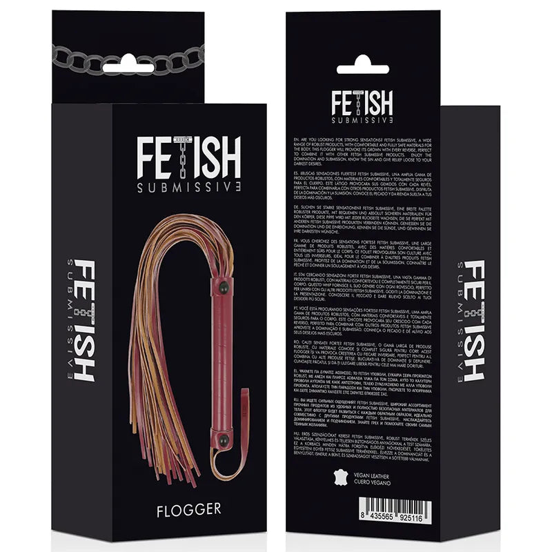 Fouet Bdsm Cuir Vegan Haute Qualité