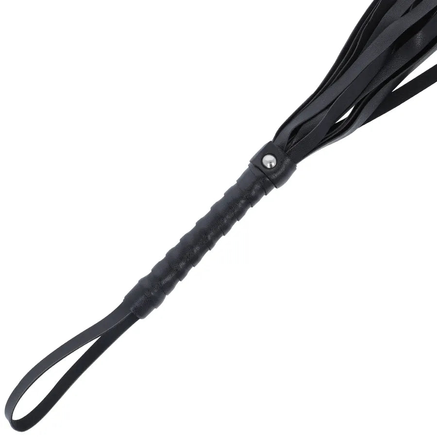 Fouet Bondage Noir Élégant Pour Bdsm
