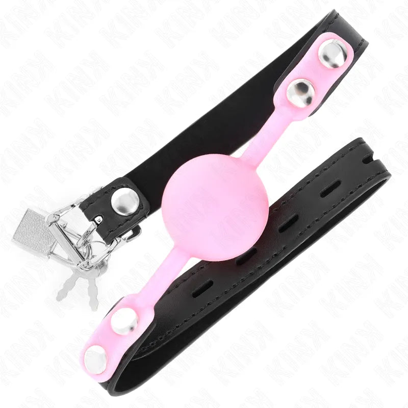 Gag Bdsm En Silicone Ajustable