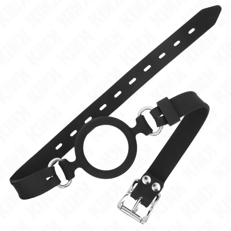Gag Bdsm En Silicone Ajustable Et Coloré