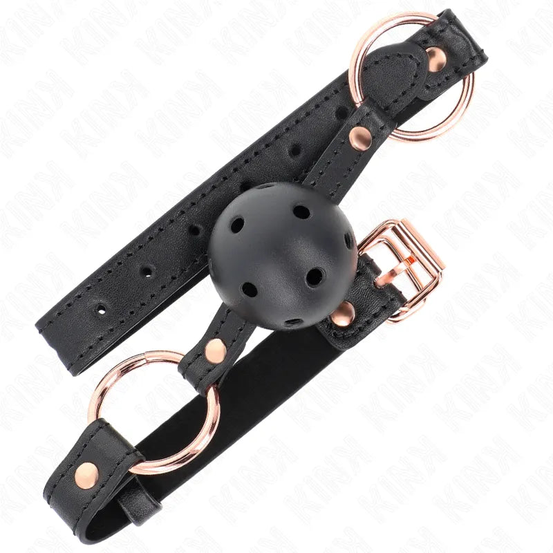 Gag Bdsm En Silicone Confortable Et Ajustable