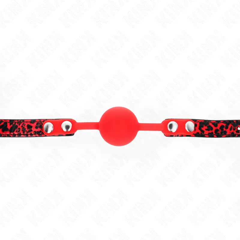 Gag Bdsm En Silicone Doux Et Ajustable