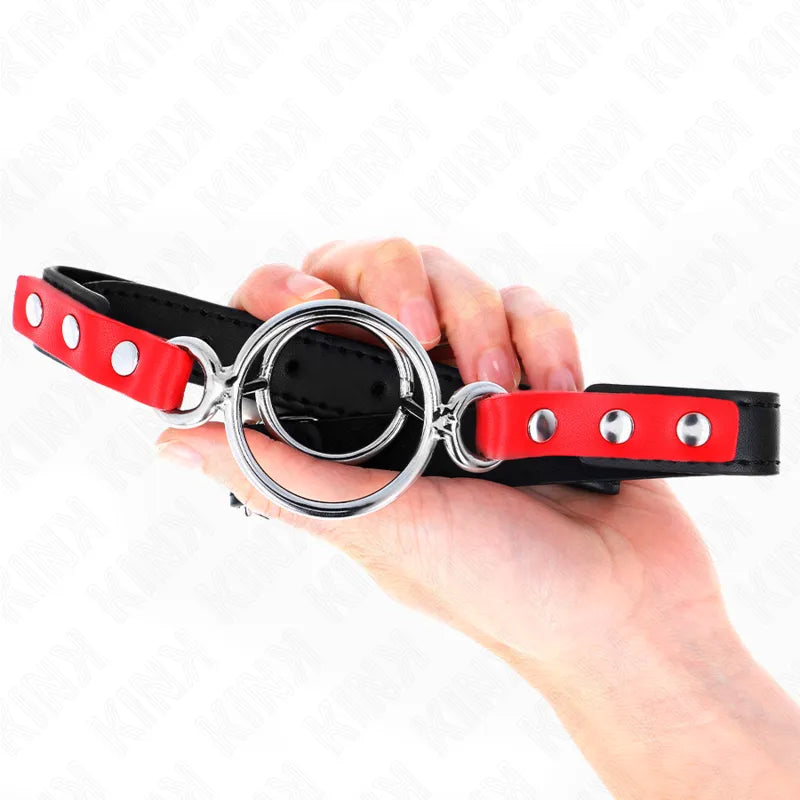 Gag Bdsm Silicone Sécurité Ajustable