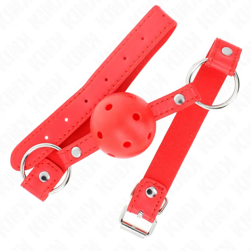 Gag Boule Silicone Bdsm Confortable