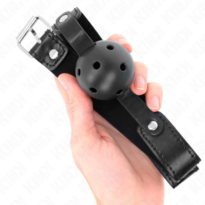 Gag Boule Silicone Bdsm Confortable Et Sécurisé