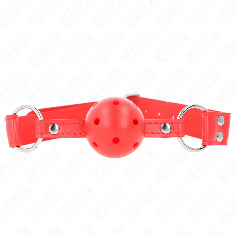 Gag Boule Silicone Confortable Bdsm