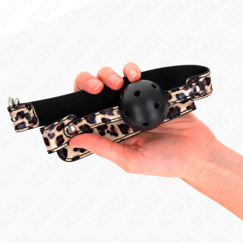 Gags Bdsm Silicone Ajustables Pour Débutants