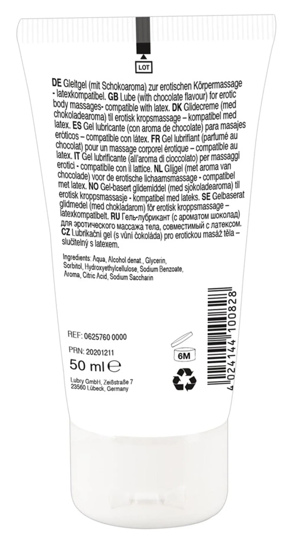 Gel de massage et lubrifiant