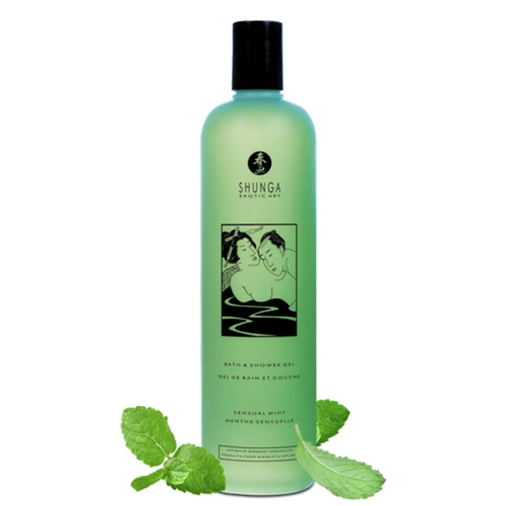 Gel Douche Aphrodisiaque Menthe Peau Sensible