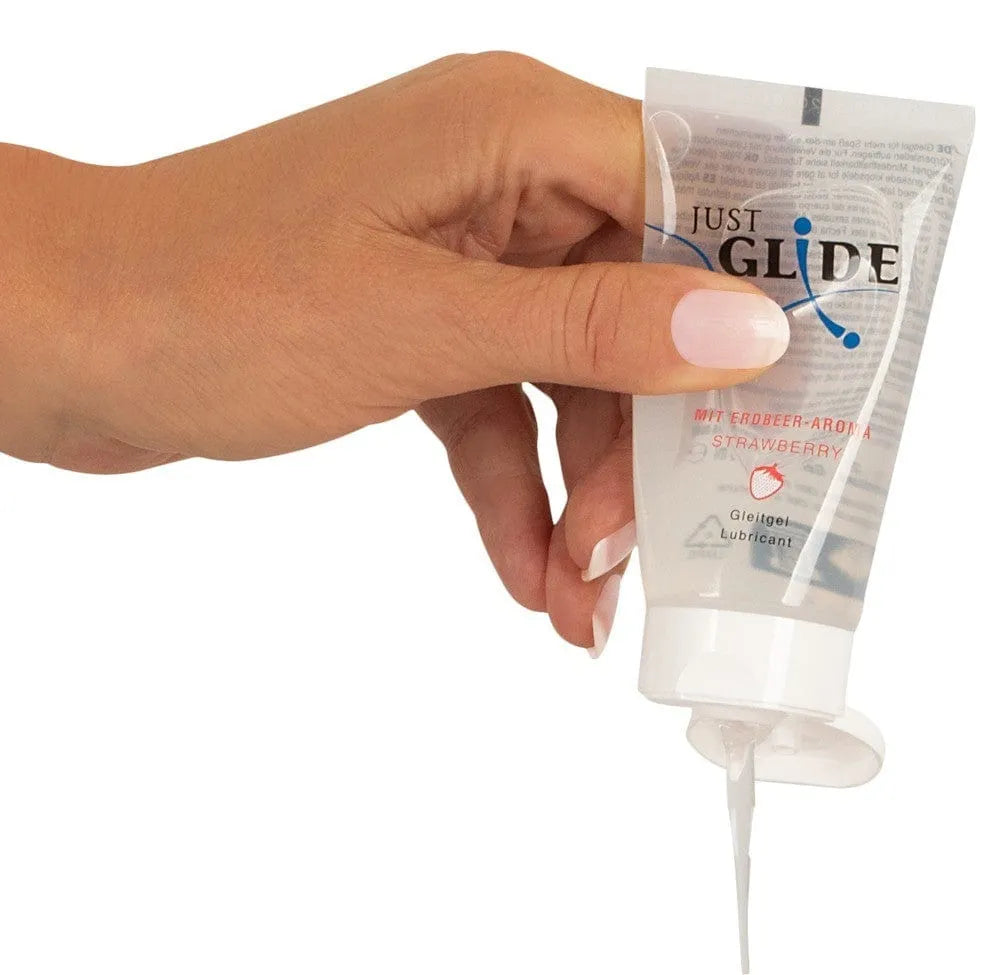 Gel Lubrifiant À L'Eau Arôme Fraise Pour Sextoys