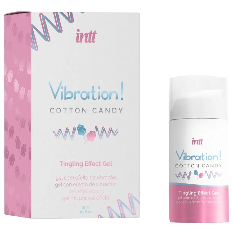 Gel Stimulant Vibrant Barbe À Papa Pour Hommes