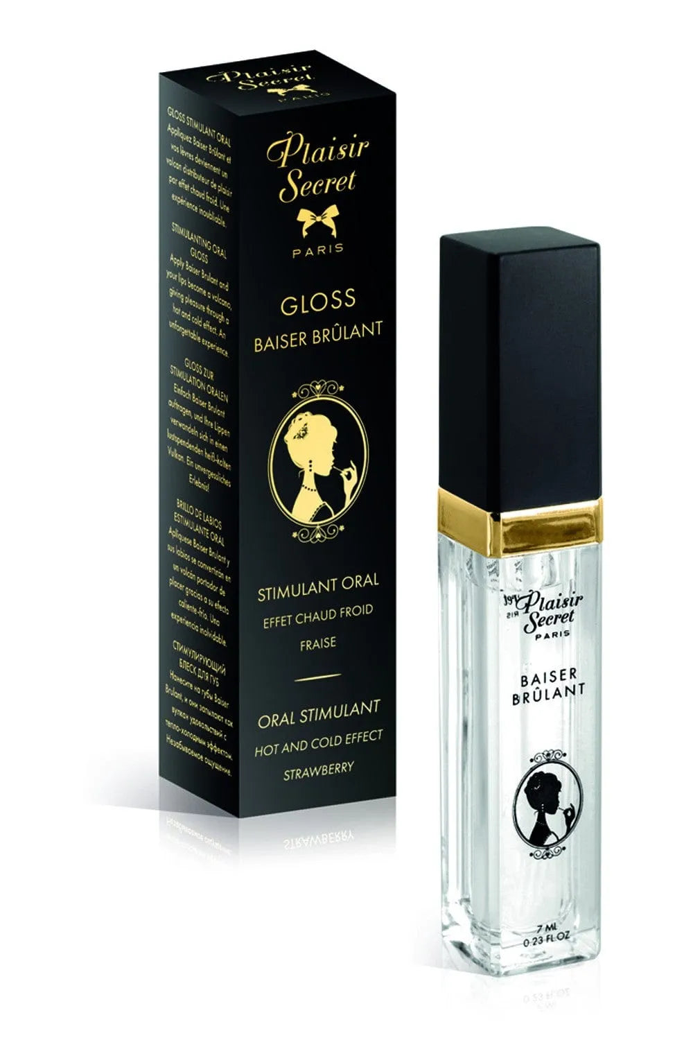 Gloss À Lèvres Effet Chaud Froid Fraise