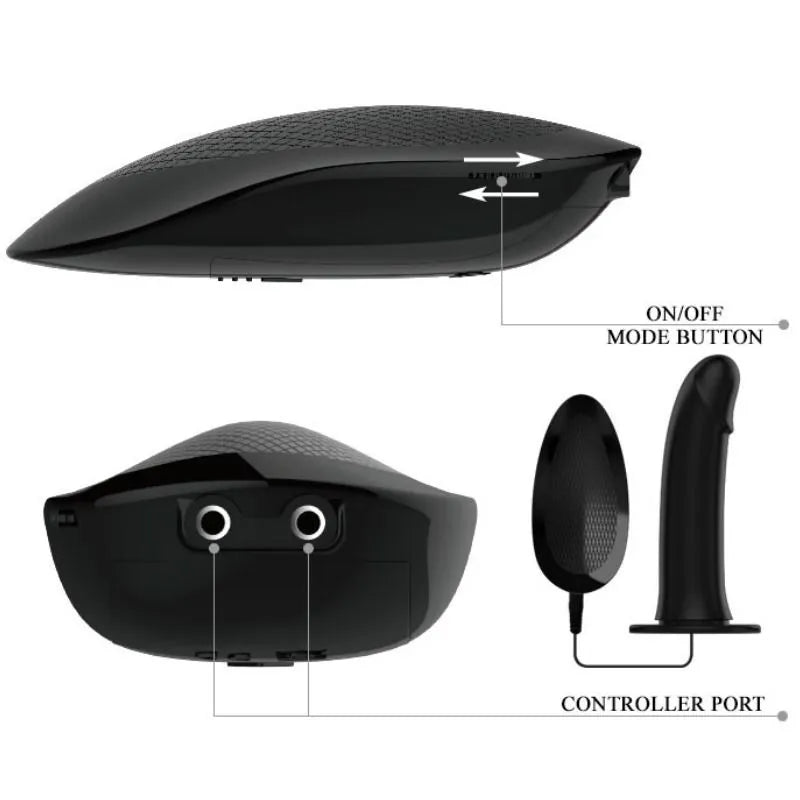 Gode-Ceinture Vibrant Pour Dysfonction Érectile