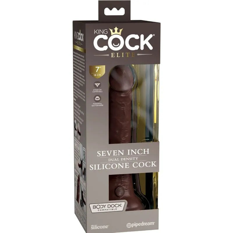 Gode En Silicone Double Densité Réaliste