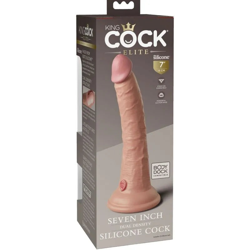 Gode En Silicone Double Densité Réaliste