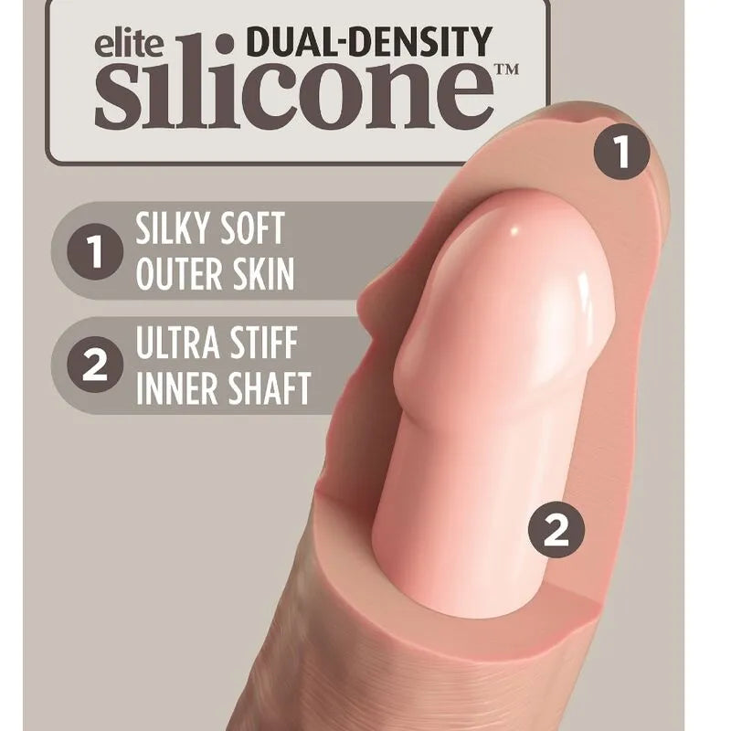 Gode En Silicone Double Densité Réaliste