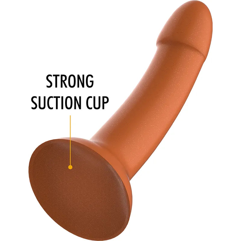 Gode Fantasy Silicone Doré Pegging