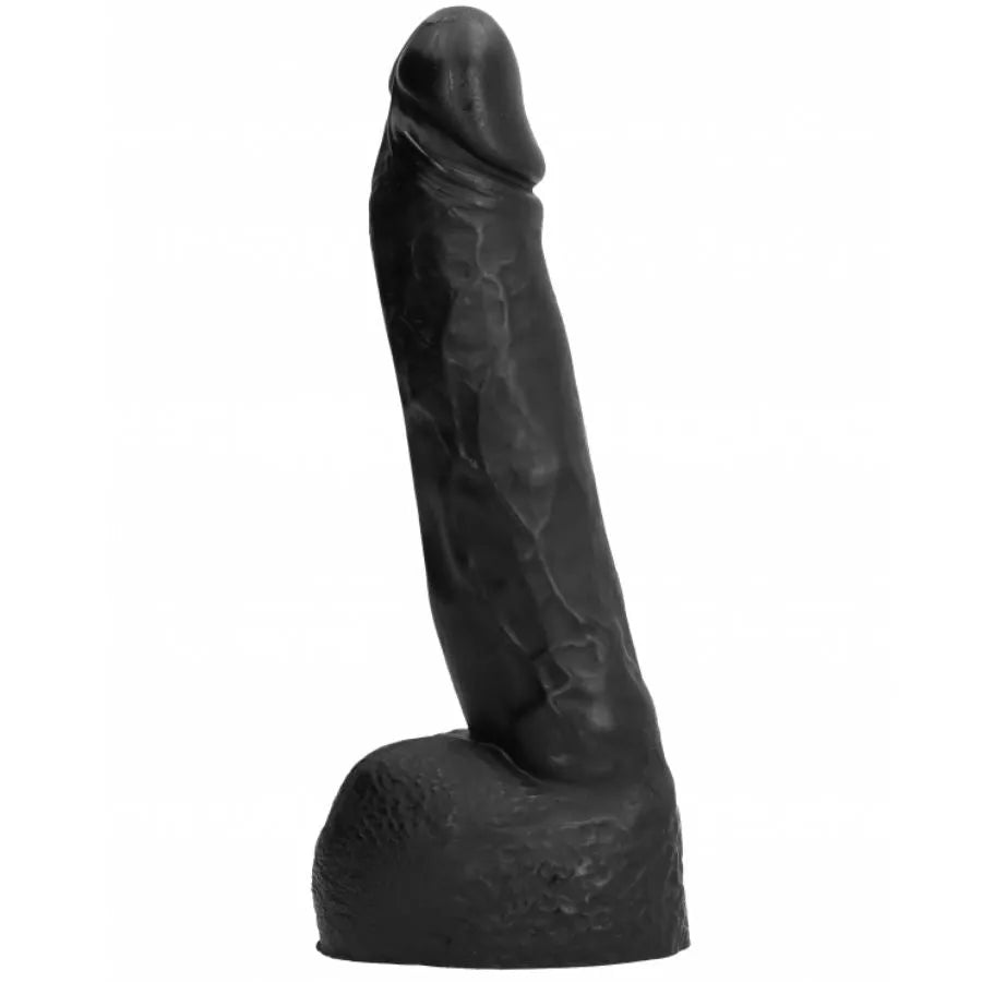 Gode Réaliste All Black 20 Cm